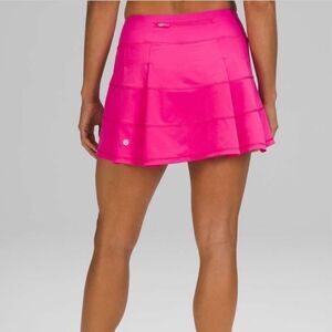 Lululemon Pace Rival Skort Skirt Sonic Pink 6